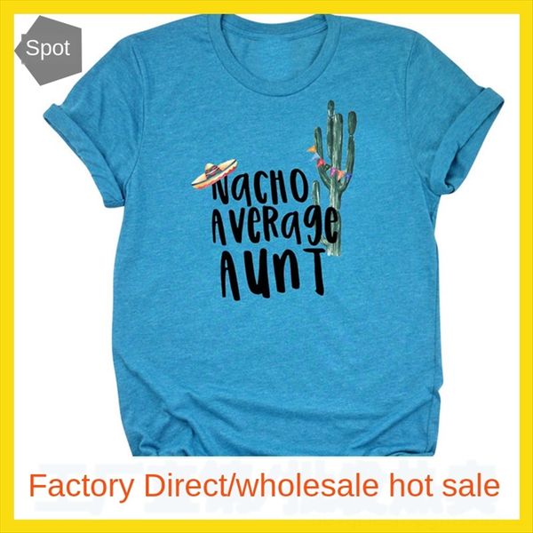 nacho average aunt women's letter short-sleeved t-shirt nacho average aunt women's clothes letter short-sleeved t-shirt clothes, White
nacho average aunt women's letter short-sleeved t-shirt nacho average aunt women's clothes letter short-sleeved t-shirt clothes, White
