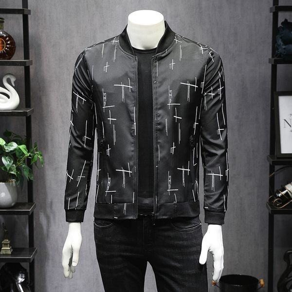 letter print spring jacket male 2019 slim fit casacas para hombre big size 5xl smart casual jaqueta masculina steampunk, Black;brown
letter print spring jacket male 2019 slim fit casacas para hombre big size 5xl smart casual jaqueta masculina steampunk, Black;brown