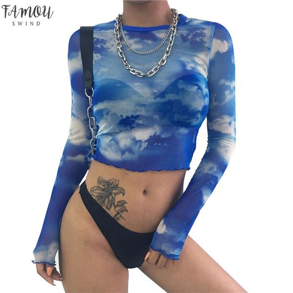 applique women floral printed blouses see through transparent mesh round neck long sleeve sheer shirt ladies crop tee plus size, White
applique women floral printed blouses see through transparent mesh round neck long sleeve sheer shirt ladies crop tee plus size, White