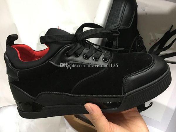 2019 famous designer men wedding shoes red bottom sneakers men shoes aurelien flat sneakers low-suede trainers outdoor walking sneaker, Black
2019 famous designer men wedding shoes red bottom sneakers men shoes aurelien flat sneakers low-suede trainers outdoor walking sneaker, Black