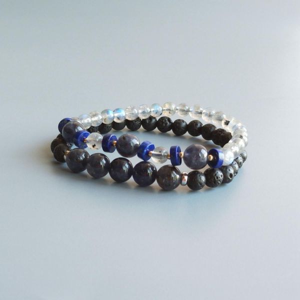 liiji real iolite labradorite lava hematite s925 sterling silver bracelet for female male jewelry drop shipping, Golden;silver
liiji real iolite labradorite lava hematite s925 sterling silver bracelet for female male jewelry drop shipping, Golden;silver