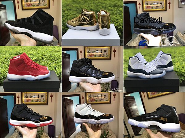 with box mens and women 11s space jam gym red gold midnight navy concord high jord*n basketball shoes for men sports sneakers
with box mens and women 11s space jam gym red gold midnight navy concord high jord*n basketball shoes for men sports sneakers