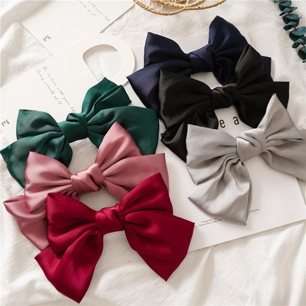 6 цвета девушки волосы барретт клип большой бант hairbow заколки сплошной цвет бантом волосы аксессуары женщины лента, Slivery;white
6 цвета девушки волосы барретт клип большой бант hairbow заколки сплошной цвет бантом волосы аксессуары женщины лента, Slivery;white