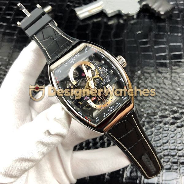 luxury watch v45 sc dt 54mm tonneau silver watches men mechanical automatic movement wristwatches 316l stainless steel case leather strap, Slivery;brown
luxury watch v45 sc dt 54mm tonneau silver watches men mechanical automatic movement wristwatches 316l stainless steel case leather strap, Slivery;brown