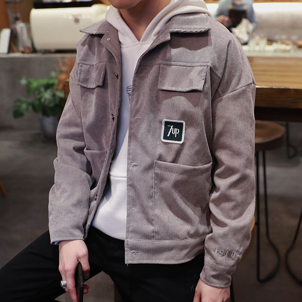 2019 new brand autumn winter fashion vintage corduroy jacket cotton casual coats hip men jackets, Black;brown
2019 new brand autumn winter fashion vintage corduroy jacket cotton casual coats hip men jackets, Black;brown