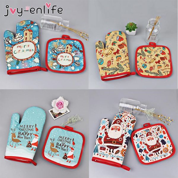 joy-enlife 2pcs/set christmas baking anti-gloves pad oven dining bbq kitchen mat new year 2019 navidad xmas party supplies
joy-enlife 2pcs/set christmas baking anti-gloves pad oven dining bbq kitchen mat new year 2019 navidad xmas party supplies