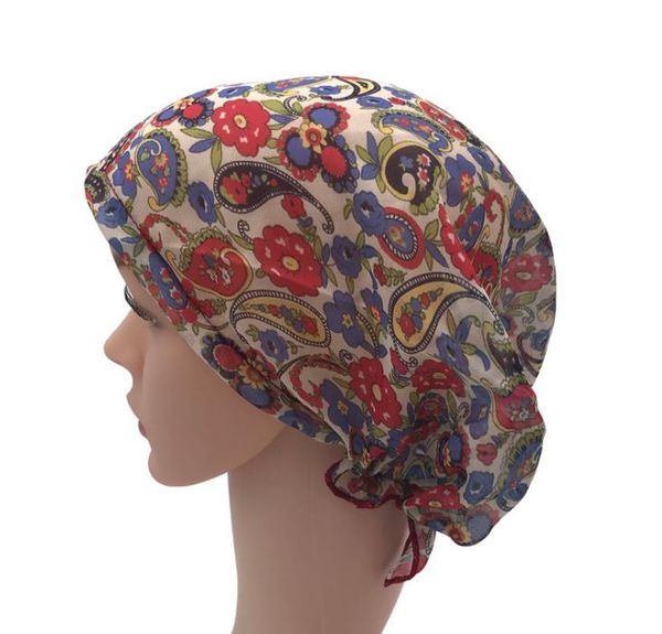 100% silk floral sleeping cap soft silk night women sleep cap bonnet sleepwear elastic band adjustable hair care, Blue;gray
100% silk floral sleeping cap soft silk night women sleep cap bonnet sleepwear elastic band adjustable hair care, Blue;gray