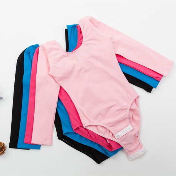 gymnastics leotards kids girls spandex cotton long sleeve dance wear child ballet with snap crotch, Black;red
gymnastics leotards kids girls spandex cotton long sleeve dance wear child ballet with snap crotch, Black;red