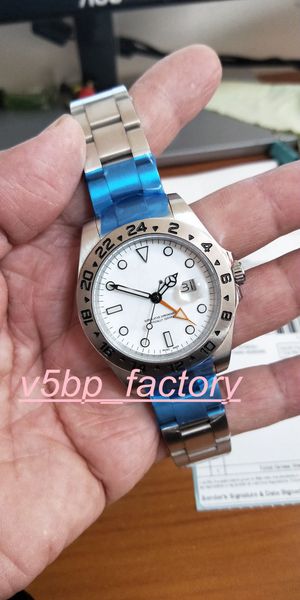 luxury new stainless explorer ii w/ white index dial 216570 - sant blanc 42mm asia 2813 movement automatic stainless steel men's fashio, Slivery;brown
luxury new stainless explorer ii w/ white index dial 216570 - sant blanc 42mm asia 2813 movement automatic stainless steel men's fashio, Slivery;brown