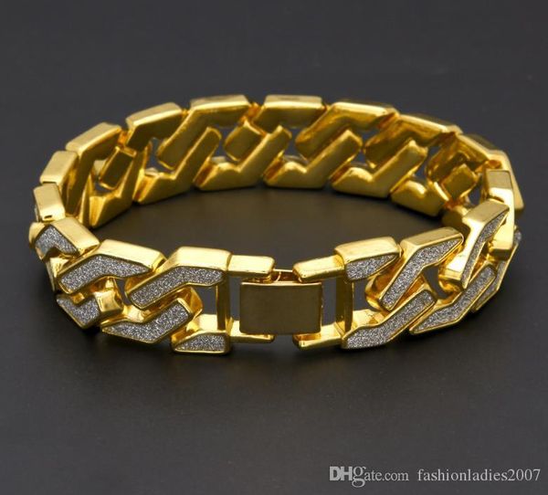 cuban chain bracelet for men quality pop club accessories ice out hip hop bracelets gold plating bangle zircon chains
cuban chain bracelet for men quality pop club accessories ice out hip hop bracelets gold plating bangle zircon chains