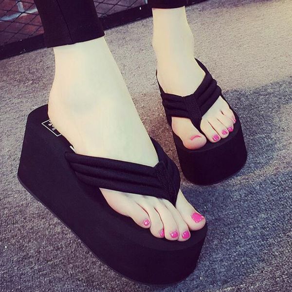 summer sandals wedges women slip flip flops beach sandals shoes fashionable casual female ladies shoes flip flops zsq3, Black
summer sandals wedges women slip flip flops beach sandals shoes fashionable casual female ladies shoes flip flops zsq3, Black