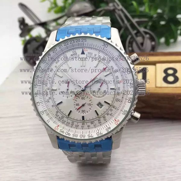 Luxury Mens Pilot Watches Chronograph Stainless Steel Automatic Date Men Waterproof Quartz Aviator Military Watch Reloj Hombre, White
Luxury Mens Pilot Watches Chronograph Stainless Steel Automatic Date Men Waterproof Quartz Aviator Military Watch Reloj Hombre, White