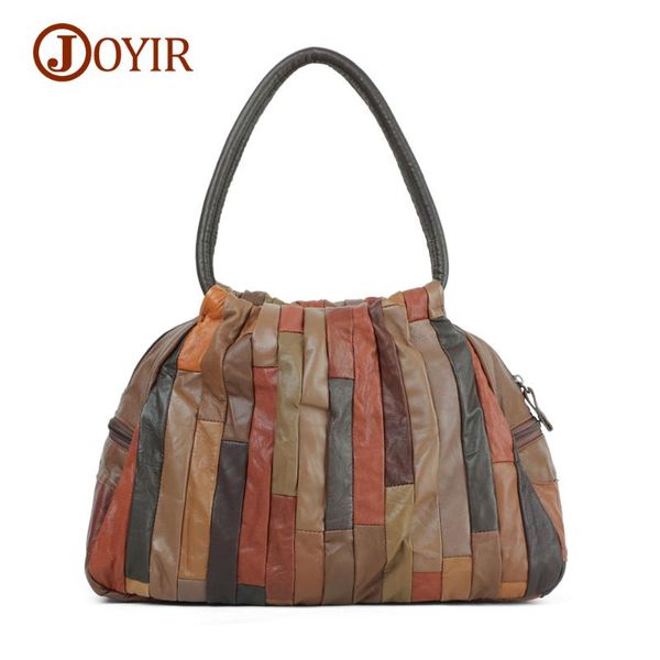 joyir genuine leather women shoulder bag female handle bags vintage female travel patchwork handbags sheepskin tote
joyir genuine leather women shoulder bag female handle bags vintage female travel patchwork handbags sheepskin tote