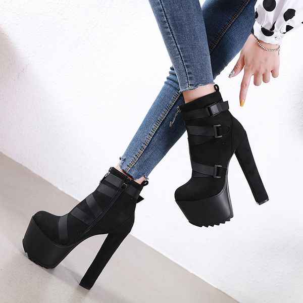 chunky heel winter shoes women bootee woman 2019 lace up boots booties ladies round toe luxury designer black rubber high heel
chunky heel winter shoes women bootee woman 2019 lace up boots booties ladies round toe luxury designer black rubber high heel