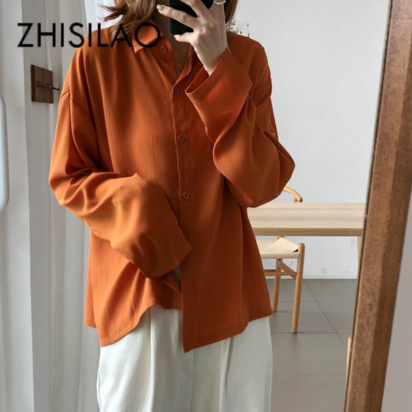women blouse solid vintage womens and blouses plus size long sleeve shirt maxi spring 2020 black shirt blusa feminina, White
women blouse solid vintage womens and blouses plus size long sleeve shirt maxi spring 2020 black shirt blusa feminina, White