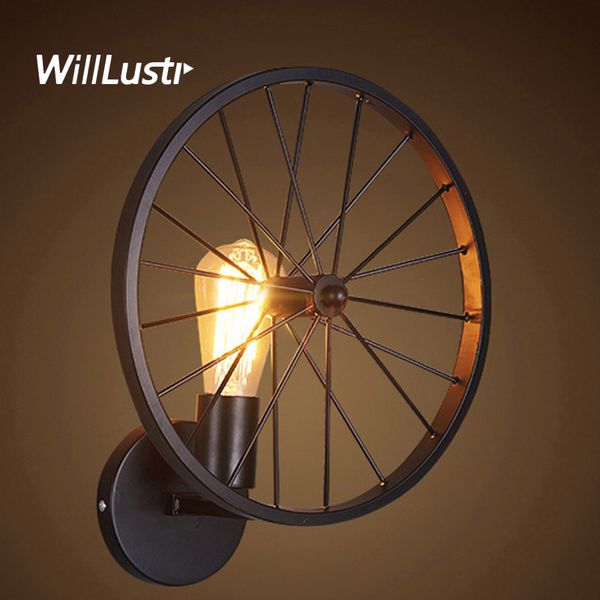 creative retro style wheel wall sconce vintage iron lamp loft aisle l bar cafe doorway attic corridor industrial metal light
creative retro style wheel wall sconce vintage iron lamp loft aisle l bar cafe doorway attic corridor industrial metal light