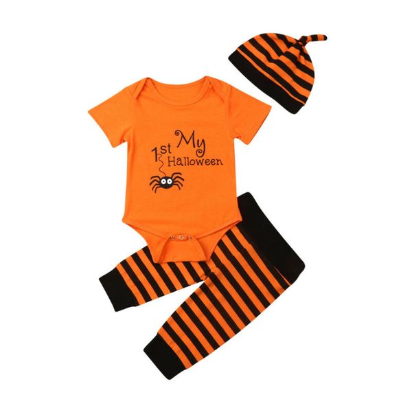 holloween одежда младенческая baby boy девушки мой 1-й хэллоуин костюм ползунки ползунки 3 шт. 0-24 м, White
holloween одежда младенческая baby boy девушки мой 1-й хэллоуин костюм ползунки ползунки 3 шт. 0-24 м, White