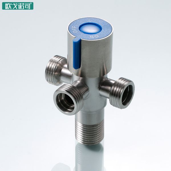 304 stainless steel angle valve three pass water dual-use angle valve a minute second household toilet water svalve water heater
304 stainless steel angle valve three pass water dual-use angle valve a minute second household toilet water svalve water heater