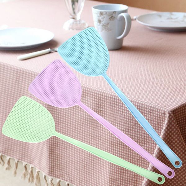 multicolor thicken plastic fly swatter manual swat mosquito pest control with long handle pest control tools home supplies new
multicolor thicken plastic fly swatter manual swat mosquito pest control with long handle pest control tools home supplies new