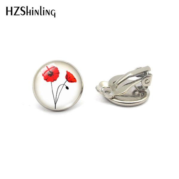 vintage poppy flower new fashion round no pierced earrings clip pattern sweet summer accessories for little girls jewelry, Silver
vintage poppy flower new fashion round no pierced earrings clip pattern sweet summer accessories for little girls jewelry, Silver