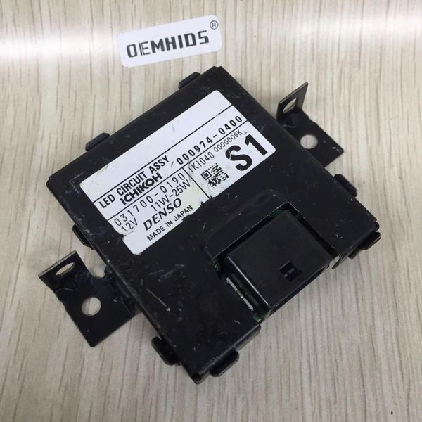 used original computer light control led circuit assy 000974-0400 031700-0190 s1 led headlight control module
used original computer light control led circuit assy 000974-0400 031700-0190 s1 led headlight control module