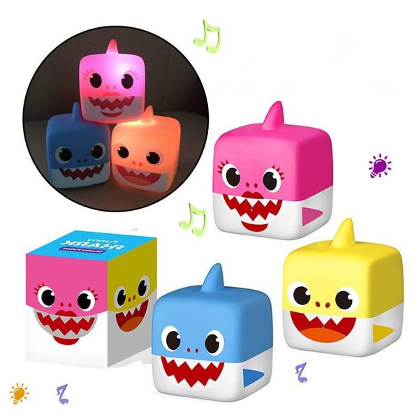 3 color 5 5cm led mu ic cube baby hark pla tic toy cartoon mu ic hark action figure kid gift novelty item 180pc
3 color 5 5cm led mu ic cube baby hark pla tic toy cartoon mu ic hark action figure kid gift novelty item 180pc