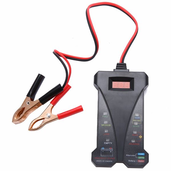 12v smart digital battery led display tester voltmeter alternator analyzer car boat motorcycle diagnostic tools black
12v smart digital battery led display tester voltmeter alternator analyzer car boat motorcycle diagnostic tools black