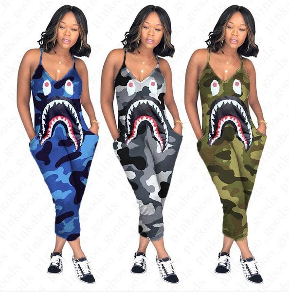s-3xl женщины camo цвет подтяжка комбинезон акула рот печать цельных штаны мода sexy v-образный вырез ромперы тонких обрезанные брюки d52705, White
s-3xl женщины camo цвет подтяжка комбинезон акула рот печать цельных штаны мода sexy v-образный вырез ромперы тонких обрезанные брюки d52705, White