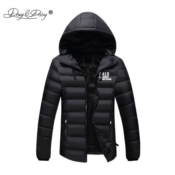 davydaisy men winter jacket casual padded cotton thick warm parkas men fashion coat male brand clothing outwear jk034, Black
davydaisy men winter jacket casual padded cotton thick warm parkas men fashion coat male brand clothing outwear jk034, Black