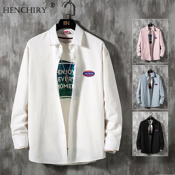 henchiry youth fashion pure cotton wild long-sleeved men's casual shirts available in a variety of colors plus size shirts -5xl, White;black
henchiry youth fashion pure cotton wild long-sleeved men's casual shirts available in a variety of colors plus size shirts -5xl, White;black