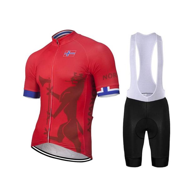 norway men outdoor new red summer cycling jersey set bike road mountain race bicycle wear bib short breathable 9d gel, Black;red
norway men outdoor new red summer cycling jersey set bike road mountain race bicycle wear bib short breathable 9d gel, Black;red