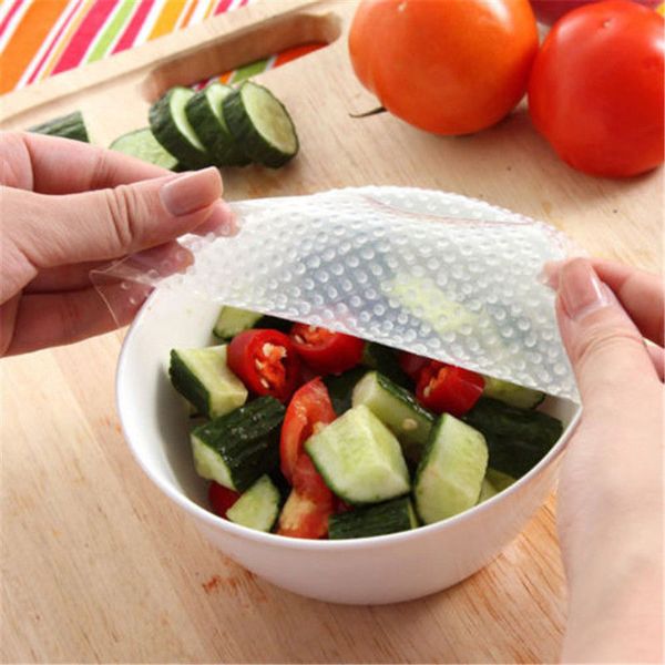 food fresh keeping saran wrap multifunctional reusable silicone food wrap seal cover lid stretch kitchen tools
food fresh keeping saran wrap multifunctional reusable silicone food wrap seal cover lid stretch kitchen tools