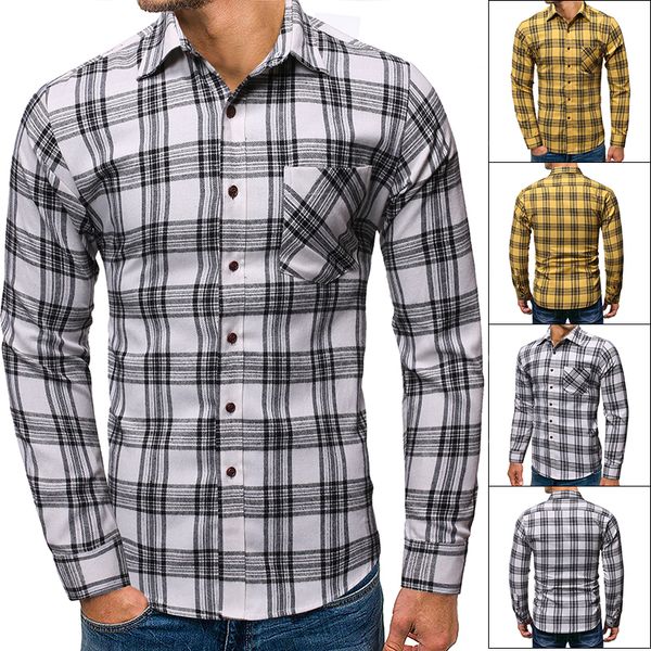 brand lapel shirt men 2019 autumn flannel check long sleeve casual shirts it man cotton hip hop streetwear slim business, White;black
brand lapel shirt men 2019 autumn flannel check long sleeve casual shirts it man cotton hip hop streetwear slim business, White;black