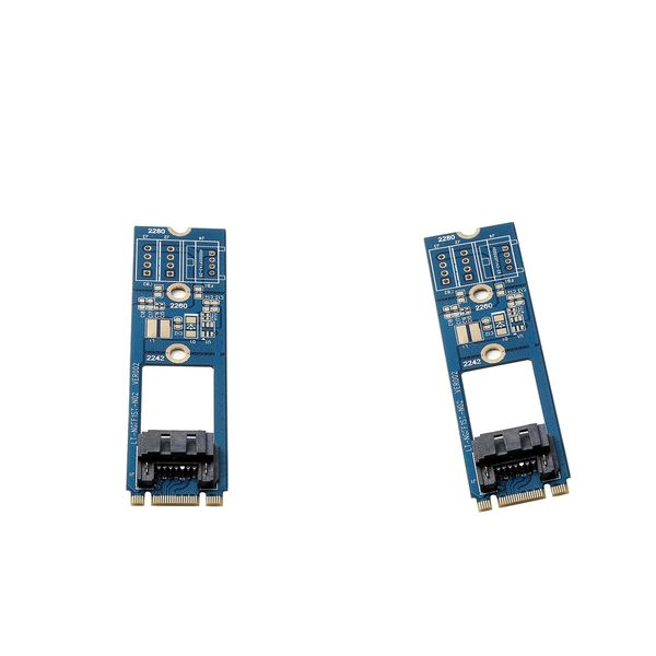 2x m.2 ngff(sata protocol) b&m key to sata iii 7pin ssd converter board card
2x m.2 ngff(sata protocol) b&m key to sata iii 7pin ssd converter board card