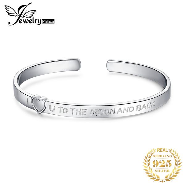 jewelrypalace i love you moon back 925 sterling silver cuff bangles bracelets for women silver 925 jewelry making organizer, Black
jewelrypalace i love you moon back 925 sterling silver cuff bangles bracelets for women silver 925 jewelry making organizer, Black