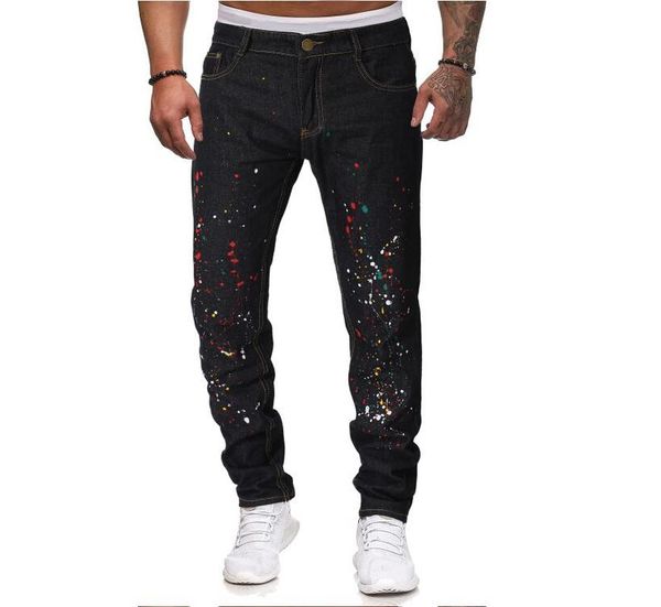 mens denim pants mens new fashion casual loose straight print dot hip hop jeans cotton denim full length, Blue
mens denim pants mens new fashion casual loose straight print dot hip hop jeans cotton denim full length, Blue