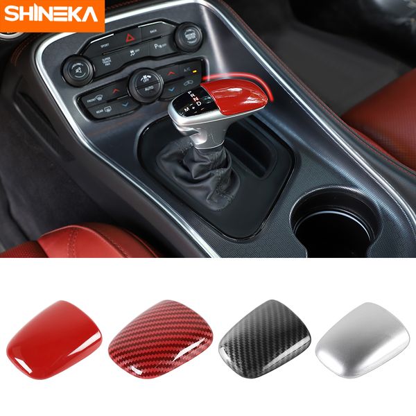shineka gear shift knob for dodge charger 2015+ car gear shift knob head decor cover stickers for dodge challenger 2015-2019
shineka gear shift knob for dodge charger 2015+ car gear shift knob head decor cover stickers for dodge challenger 2015-2019