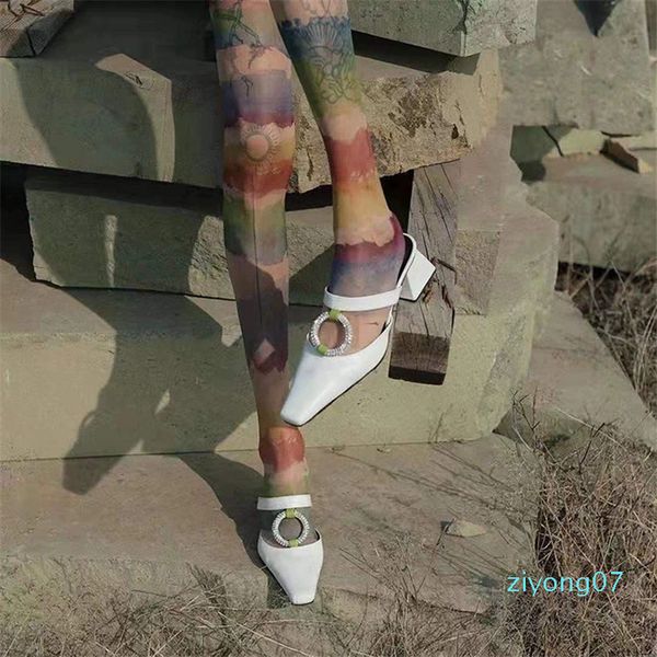 fashion runway women sandals shoes square head rhinestone buckle toe cap slippers women bling silver lady high heel sandals z07, Black
fashion runway women sandals shoes square head rhinestone buckle toe cap slippers women bling silver lady high heel sandals z07, Black