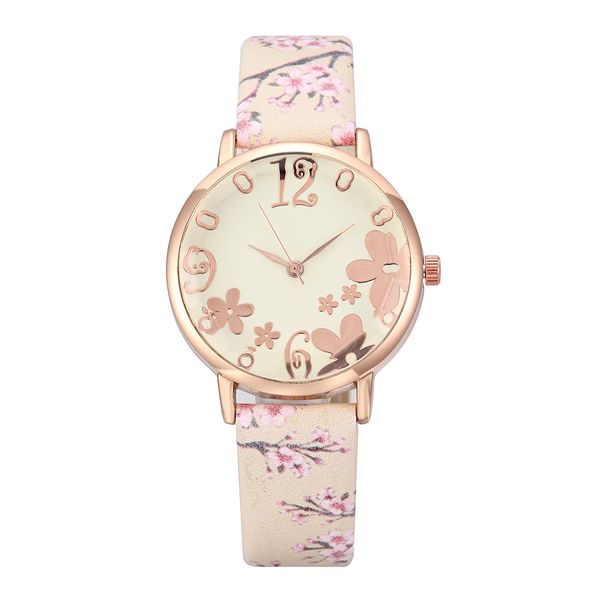women fashionable embossed flowers small fresh printed watch gift clock leather belt student dress quartz wristwatch girl#b, Slivery;brown
women fashionable embossed flowers small fresh printed watch gift clock leather belt student dress quartz wristwatch girl#b, Slivery;brown