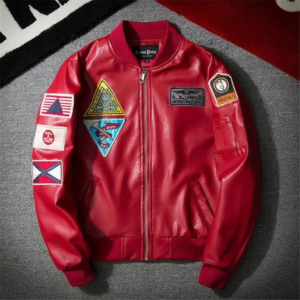 2020 весна мужские куртки pu o шеи вышивка street style молнии женская outerwears аппликация пара пальто с карманами, Black
2020 весна мужские куртки pu o шеи вышивка street style молнии женская outerwears аппликация пара пальто с карманами, Black