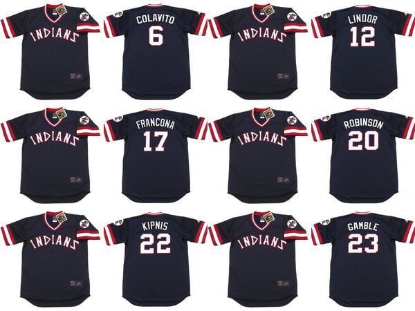 cleveland bert blyleven jason kipnis terry francona toby harrah frank robinson rocky colavito oscar gamble baseball jersey stitched, Black
cleveland bert blyleven jason kipnis terry francona toby harrah frank robinson rocky colavito oscar gamble baseball jersey stitched, Black