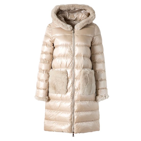 2020 new real fur coat 90% white duck down jacket female warm long down parka long sleeve zipper coat snow outwear, Black
2020 new real fur coat 90% white duck down jacket female warm long down parka long sleeve zipper coat snow outwear, Black