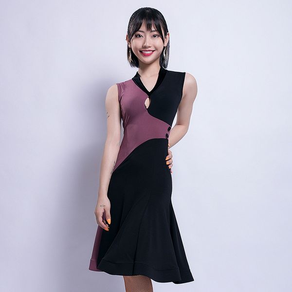 tango dance dress women backless v-neck latin practice clothing samba/salsa/rumba/cha cha competition costume dql1959, Black;red
tango dance dress women backless v-neck latin practice clothing samba/salsa/rumba/cha cha competition costume dql1959, Black;red