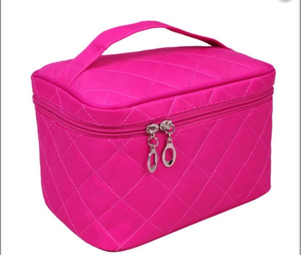 rhombus embroidered lattice fashionable cosmetic bag medium nylon cosmetic bag fashionable pink
rhombus embroidered lattice fashionable cosmetic bag medium nylon cosmetic bag fashionable pink