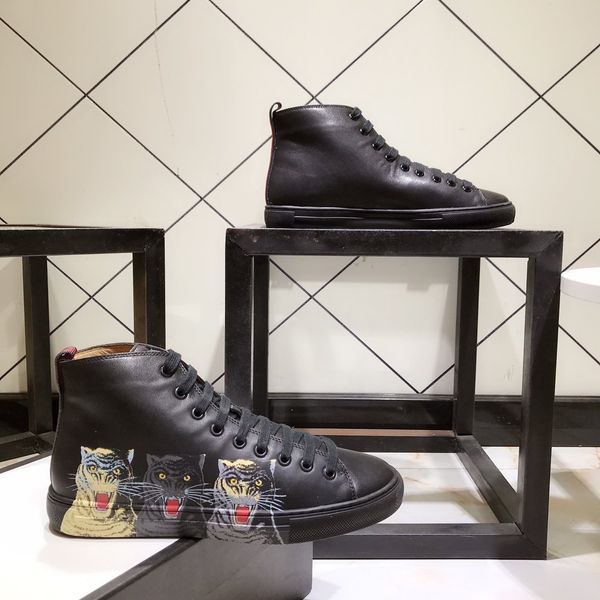 designer men winter shoes sneakers genuine leather men stripes embroidered fashion men casual shoes flat wool shoes size 38-44, Black
