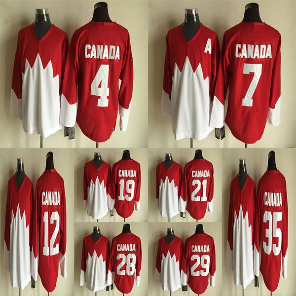 1972 team canada ccm vintage jerseys 4 bobby orr 7 phil esposito 12 yvan cournoyer 19 paul henderson 29 ken dryden hockey jersey, Black;red
1972 team canada ccm vintage jerseys 4 bobby orr 7 phil esposito 12 yvan cournoyer 19 paul henderson 29 ken dryden hockey jersey, Black;red