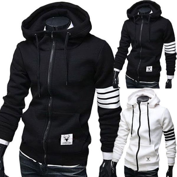 new men's winter slim hoodie warm hooded sweatshirt coat jacket outwear sweat shirts zipper, Black
new men's winter slim hoodie warm hooded sweatshirt coat jacket outwear sweat shirts zipper, Black
