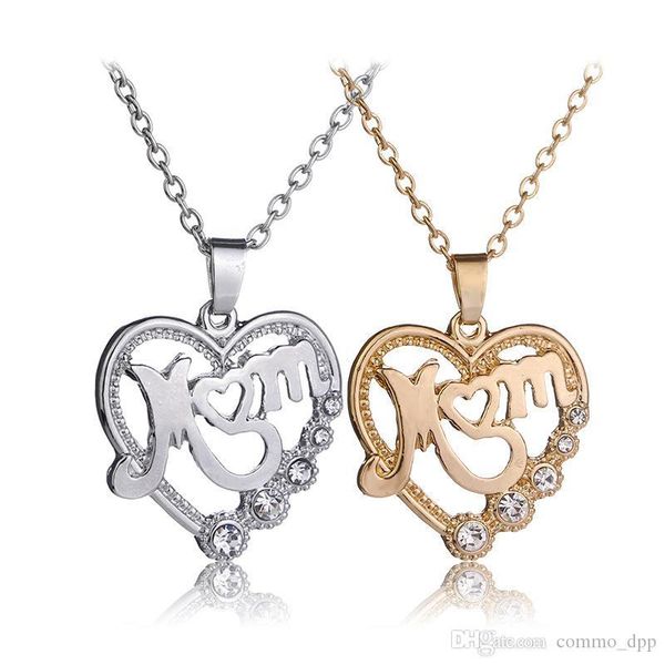 luxury mom love heart shape necklaces austrian crystal hollow pendant gold silver chains for women mama jewelry mother's day gift
luxury mom love heart shape necklaces austrian crystal hollow pendant gold silver chains for women mama jewelry mother's day gift