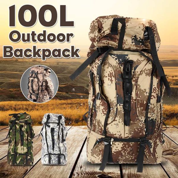 100l outdoor sport tactical climbing mountaineering backpack camping hiking trekking rucksack travel outdoor bag
100l outdoor sport tactical climbing mountaineering backpack camping hiking trekking rucksack travel outdoor bag