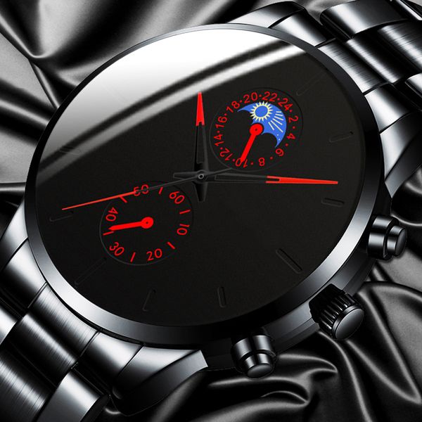 reloj hombre fashion business men watches classic black stainless steel analog quartz wrist watch relogio masculino, Slivery;brown
reloj hombre fashion business men watches classic black stainless steel analog quartz wrist watch relogio masculino, Slivery;brown